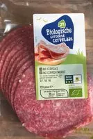 Mängden socker i Biologische gerookte cervelaat