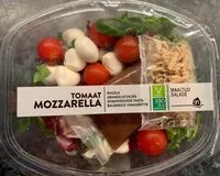 Mängden socker i Maaltijdsalade tomaat mozzarella