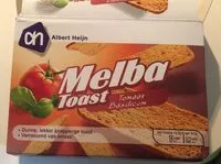 Mängden socker i Melba toast tomaat
