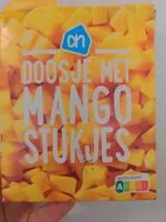 Mängden socker i Mango stukjes