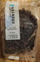 Mängden socker i Gedroogde Krenten