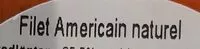 Mängden socker i Filet Americain