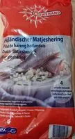 Mängden socker i Holländischer Matjeshering