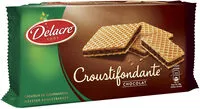 Mängden socker i Delacre Croutifondante gaufrette chocolat - 150g