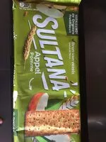 Mängden socker i Sultana Fruit Biscuit , Appel