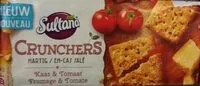 Mängden socker i Sultana Crunchers Hartig Kaas & Tomaat