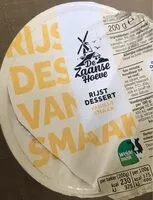 Mängden socker i Rijst dessert
