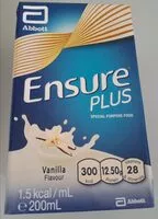 Mängden socker i Ensure Plus Special Purpose Food