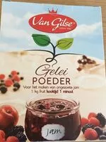 Mängden socker i Gelei poeder, Van Gilse