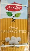 Mängden socker i Mini Suikerklontjes