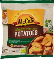 Mängden socker i Mediterranean potatoes