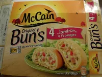 Mängden socker i Original Bun's - Jambon 4 Fromages