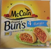 Mängden socker i Original Bun's 4 Burger