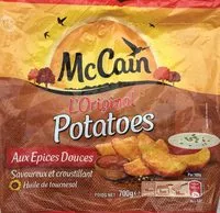 Mängden socker i L'Original Potatoes aux Épices Douces