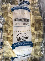 Mängden socker i Frites traditionnelles