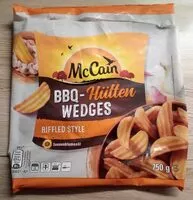 Mängden socker i BBQ-Hütten Wedges