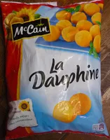 Mängden socker i La Dauphine - Pommes pré frites aux œufs entiers, surgelées