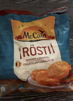 Mängden socker i Rösti croustillant & savoureux