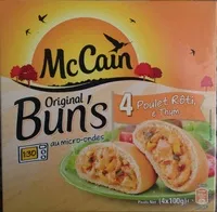 Mängden socker i Original Bun's - Poulet rôti & thym