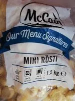 Mängden socker i MC Caine mini rosti