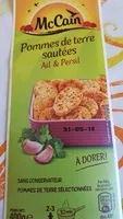 Mängden socker i Pommes de Terre Sautées Ail & Persil