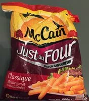 Mängden socker i Frites Classique moelleuses et croustillantes