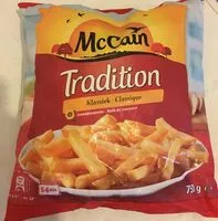 Mängden socker i Frite McCain