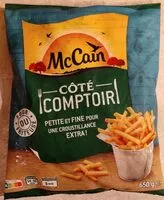 Mängden socker i Côté comptoir