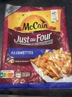 Mängden socker i Just au Four - Allumettes