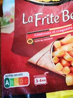 Mängden socker i McCain la frite belge
