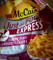 Mängden socker i Frite just au four
