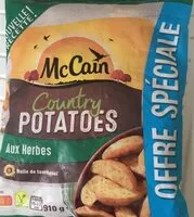Mängden socker i Country potatoes aux herbes