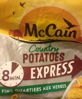 Mängden socker i Country potatoes express