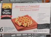 Mängden socker i Belgian waffles