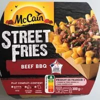 Mängden socker i Street fries beef bbq
