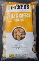 Mängden socker i Cheese Pickers - Chiily and cheese nuggets