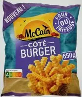 Mängden socker i Frites Côté Burger