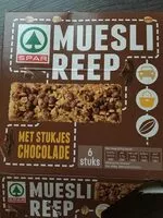 Mängden socker i Spar muesli reep