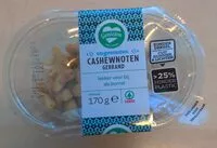 Mängden socker i Cashewnoten