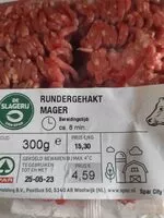 Mängden socker i Rundergehakt Mager