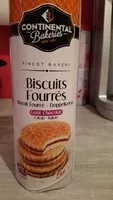 Mängden socker i Biscuits fourrés goût chocolat