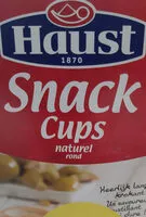Mängden socker i Haust Snack Cups Naturel Rond