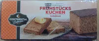 Mängden socker i Frühstücks Kuchen