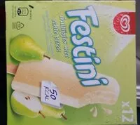 Mängden socker i Festini