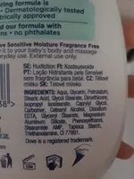 Mängden socker i baby dove lotion