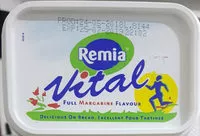 Mängden socker i Beurre remia vital