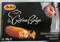 Mängden socker i Croquettes aux crevettes grises