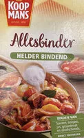 Mängden socker i Allesbinder