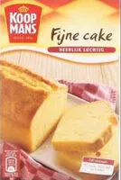 Mängden socker i Fijne Cake