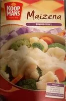 Mängden socker i Maizena